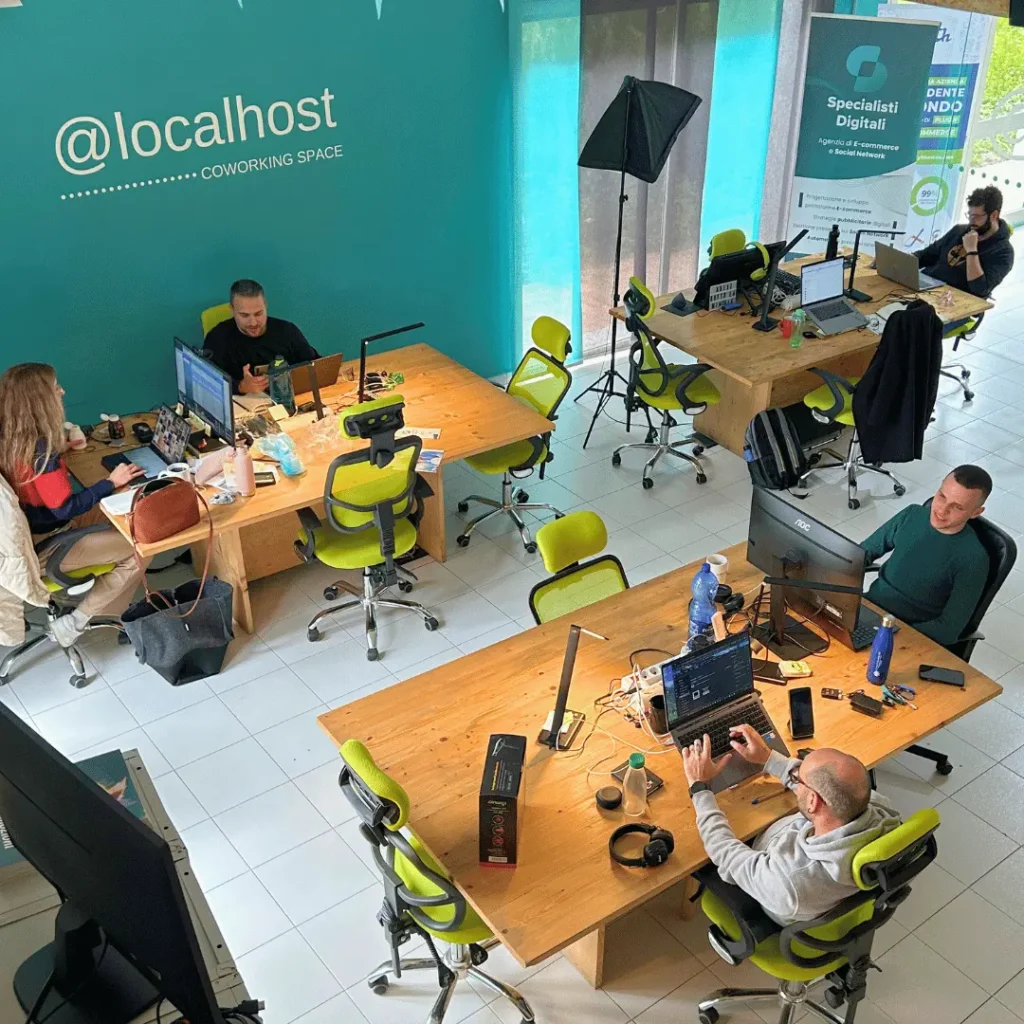 @localhost _ Coworking space a Catania - open space