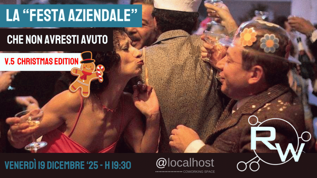 La festa aziendale che non avresti avuto