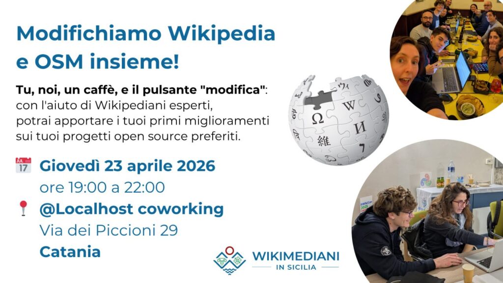 Modifichiamo Wikipedia e OSM insieme!